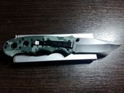 Ніж At-Digital One-Hand Knife W.Perforated Grip Mil-Tec. Новий товар.