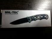 Ніж At-Digital One-Hand Knife W.Perforated Grip Mil-Tec. Новий товар.