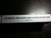 Ніж At-Digital One-Hand Knife W.Perforated Grip Mil-Tec. Новий товар.