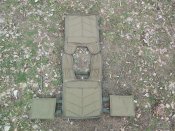 Плитоноска Олива чехол под бронепластины Плейт керриер ЗСУ НГУ ВСУ.