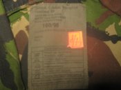 Парка камуфляж ДПМ - б/у, оригинал, Великобритания. Куртка DPM р.160/96 №8(7)