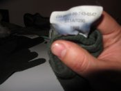 Перчатки негорючие, gloves contact combat (aramid). Британия