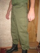 Новые брюки милитари в цвете Olive-Green (олива) BDU от Helikon-Tex Ltd. - Польша. Размер ML