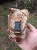 Подсумок Pouch helmet bag, Desert DPM Original. (1 шт.)