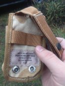 Подсумок Pouch helmet bag, Desert DPM Original. (1 шт.)
