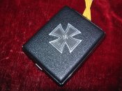 Портсигар из натуральной кожи "Eisernes Kreuz" ("Железный крест")