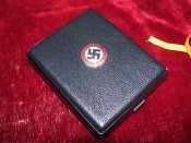 Портсигар из натуральной кожи "Ehrenzeichen der NSDAP"