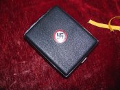 Портсигар из натуральной кожи "Ehrenzeichen der NSDAP"