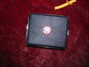 Портсигар из натуральной кожи "Ehrenzeichen der NSDAP"