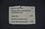Потоотводящие Стельки в берцы Бундесвера (Германия) р.285 (43,5)