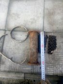 Залишки йожика для чистки стволів пушки