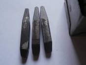 Набор  букв на 3,5 мм = 26 шт и 2 керна  для исторических реконструкторов .