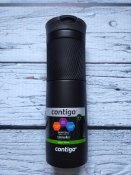 Термокружка от ТМ Contigo. Модель SnapSeal Byron (24 oz.) Matte Black