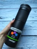 Термокружка от ТМ Contigo. Модель SnapSeal Byron (24 oz.) Matte Black