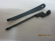 Рычаг+ пружина маг. коробки вм. км.