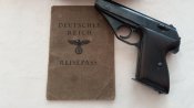 Reisepass(Deutsches Reich)1937г. Оригинал.