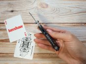 Складной нож от компании Kershaw. Модель Shuffle Navy Blue. Оригинал.