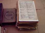 Різні старовинні книги та інше. Більше 10 кг.