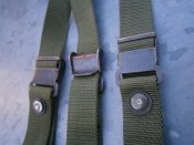 Лямки для рюкзака широкі M 85, OD green. Чехія.