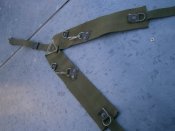 Лямки для рюкзака широкі M 85, OD green. Чехія.
