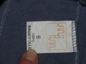Термобельё подштанники ISA Швейцария size 6/L/48-50 рост до 180 см. серые хлопок
