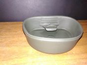 Военная складная пластиковая кружка Wildo Fold-A-Cup. Олива. Чашка-миска, объём 200 ml (лот №1)