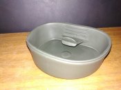Военная складная пластиковая кружка Wildo Fold-A-Cup. Олива. Чашка-миска, объём 200 ml (лот №1)
