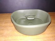 Военная складная пластиковая кружка Wildo Fold-A-Cup. Олива. Чашка-миска объём 200 ml (лот №4)