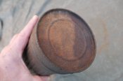 Немецкий противогазный бак  (короткий )