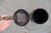 Немецкий противогазный бак  (короткий )