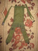 Разгрузочная система Yoke Pouch Side в камуфляже DPM. Лямки для карманов (боковых подсумков) Берген