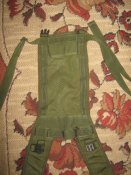 Разгрузочная система Yoke Pouch Side в камуфляже DPM. Лямки для карманов (боковых подсумков) Берген