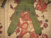 Разгрузочная система Yoke Pouch Side в камуфляже DPM. Лямки для карманов (боковых подсумков) Берген