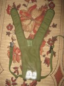 Разгрузочная система Yoke Pouch Side в камуфляже DPM. Лямки для карманов (боковых подсумков) Берген