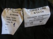 Брюки gore-tex зеленые. Пояс 114 макс.