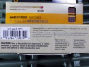 Водостійкі сірники UCO Waterproof Matches
