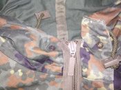 Новая камуфляжная парка Flecktarn армии Bundeswehr - Gr.9 175-185/105. Куртка с капюшоном флектарн 3