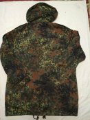Новая камуфляжная парка Flecktarn армии Bundeswehr - Gr.9 175-185/105. Куртка с капюшоном флектарн 3