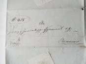 Армейское донесение/депеша 1857 года!