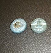 Две пуговицы Кригсмарине JFS, стекло, серебрение