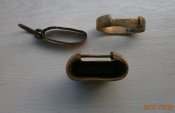 устье ножен шашки. гайка ножен офиц.шашки и др.