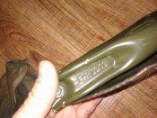 Складная лопатка с чехлом армии Бундесвер/Bundeswehr. Оригинал, клеймо, Германия. №38