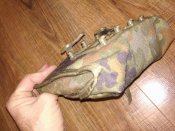 Складная лопатка с чехлом армии Бундесвер/Bundeswehr. Оригинал, клеймо, Германия. №36