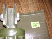 Складная лопатка с чехлом армии Бундесвер/Bundeswehr. Оригинал, клеймо, Германия. №35