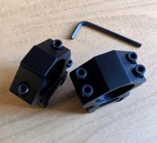 Кольца на Picatinny под 25.4mm