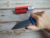Складной нож от компании Kershaw. Модель Launch 3 Blue (7300BLUBLK). Оригинал