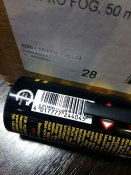 Упаковка газових балончиків Pfeffer Ko Fog, обєм 50 ml, 12шт. Новий товар. (1 шт.)