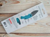 Складной нож от компании Kershaw. Модель Shuffle Teal BW. Оригинал