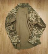 Рубашка боевая тактическая. Ubacs. Пиксель. Б/у. 50/4. Блиц.