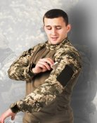 Рубашка боевая тактическая. Ubacs. Пиксель. Б/у. 50/4. Блиц.